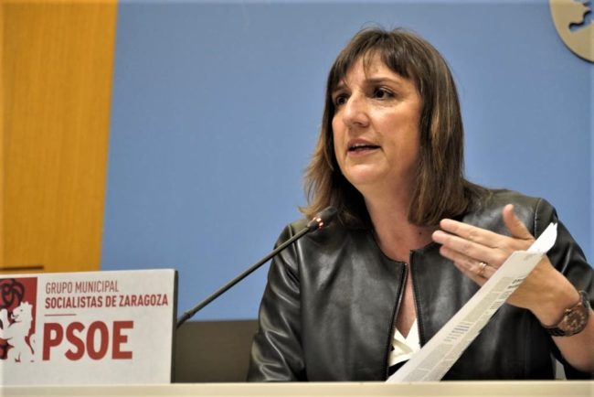 Lola Ranera Rueda de prensa PSOE